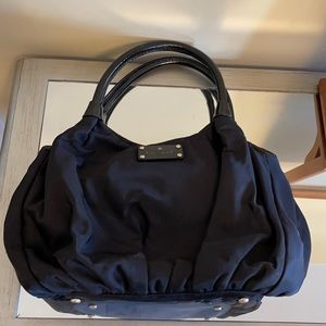 Kate Spade black hobo tote.
